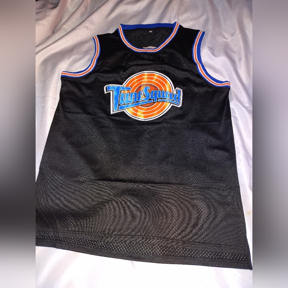 Men's Black Basketball Jersey.